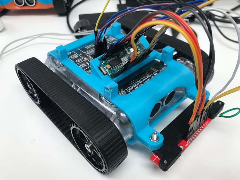 Arduino Designs For Building A Rover Showcase: Rover and Arduino Line Follow | Micromelon Robotics