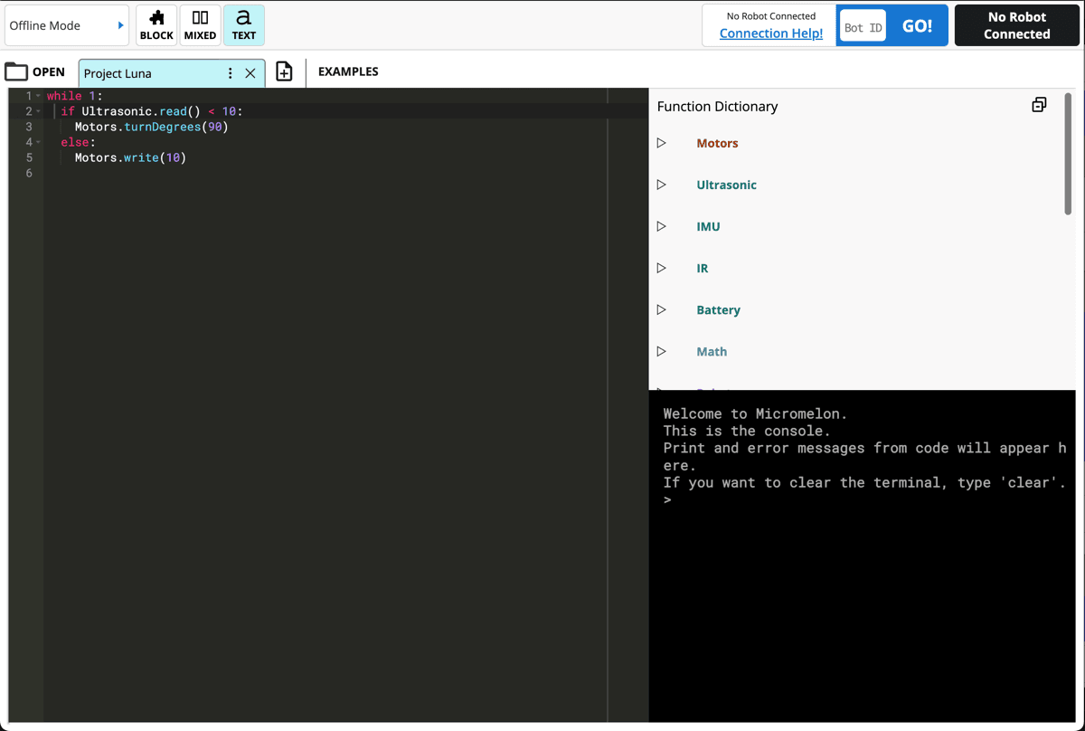 8 editors to get started writing python | hackernoon... Micromelon Code Editor - Python and Blocks in Harmony | Micromelon Robotics