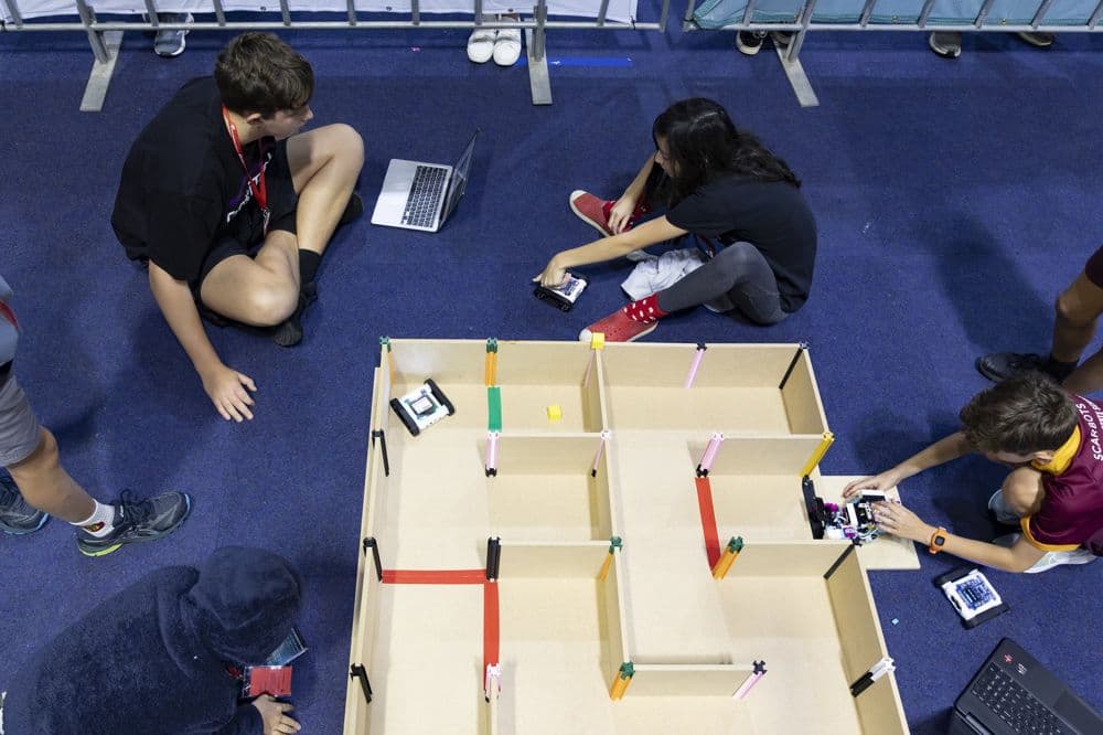 Mouse Labyrinth at RoboRAVE Australia
